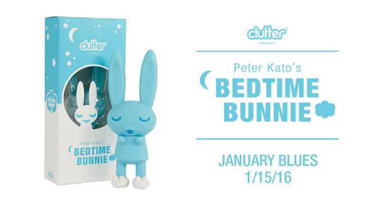 Peter Kato’s Bedtime Bunnie coming in vinyl from Clutter!