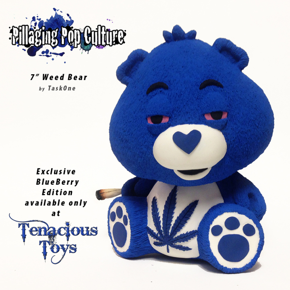 weed teddy bear