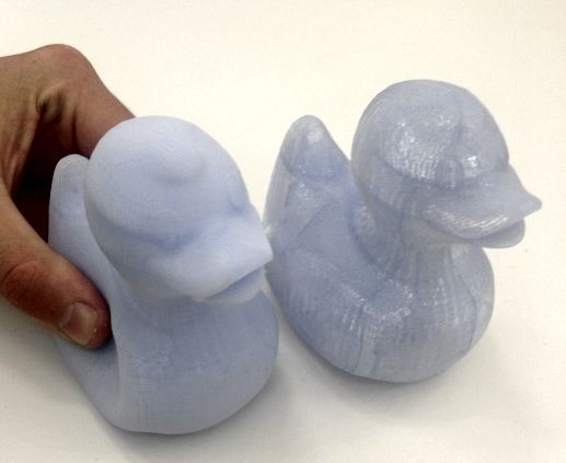 MakeElastic Rubber Duck 3D Print PLA Plastic