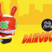 Dolly Oblong's "Dairobo Go!" custom 20" Dunny!