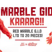 The Unpainted Red & GID MEAT Marbled Kaaarg!