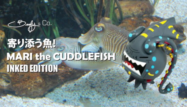 BeeFy & Co.’s “Mari the Cuddlefish ‘Inked Edition’” for DCon!