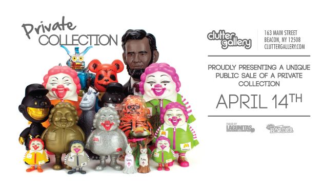 Clutter Gallery Presents: Private Collection.