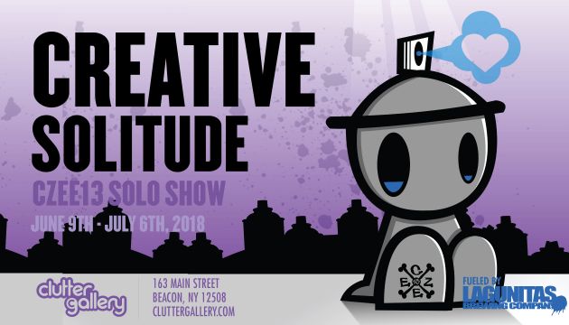 Clutter Gallery Presents: Creative Solitude. A solo show by Czee13