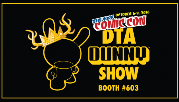 Clutter and Kidrobot announce the NYCC DTA DUNNY Show!