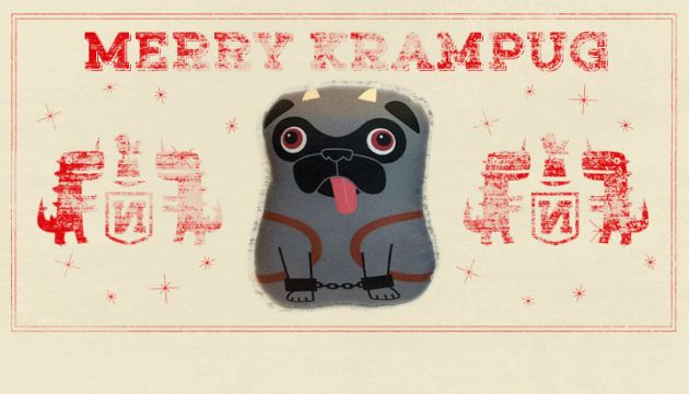 Nerfect Artistic Novelties’s “Krampug” plush for DCon!