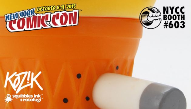 Frank Kozik's "Candy Corn Jerome" for NYCC!