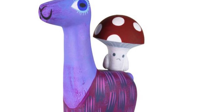 Llama & Toadstool Resin Set by Amanda Visell & Michelle Valigura Now Available