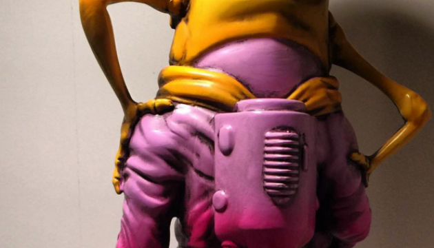 Alex Pardee Astronaut Art Toy Teased by ToyQube