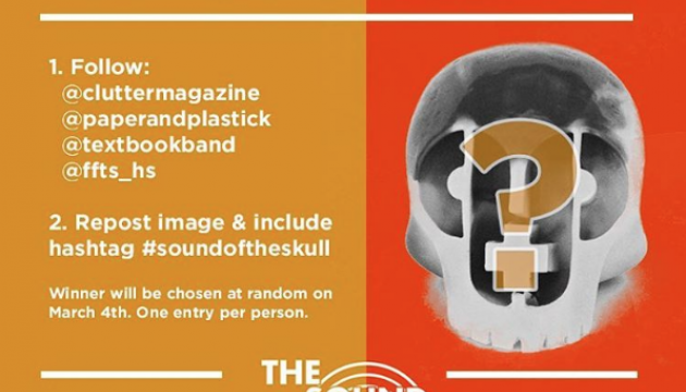 Win The Sounds of The Skull! Resin Skull from Paper + Plastick