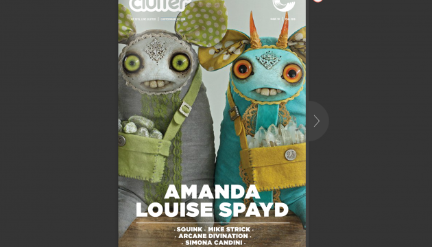 Issue 40 online for FREE now! Cover Artist Amanda Louise Spayd!