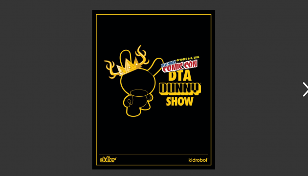 NYCC DTA DUNNY SHOW Catalog!