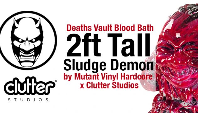 Epic 2ft Tall Sludge Demon: Deaths Vault Blood Bath Edition!