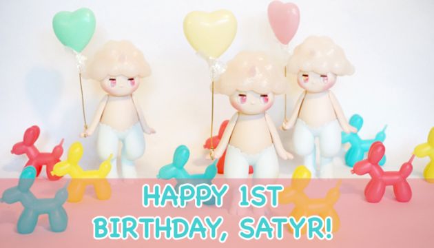 Celebrate Seulgie's Satyr's First Birthday at myplasticheart!
