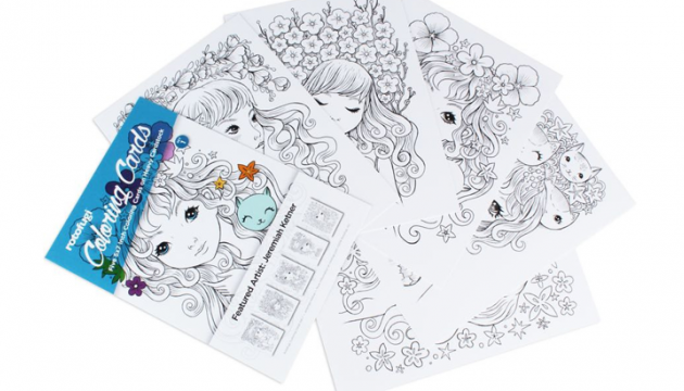 Jeremiah Ketner Coloring Cards