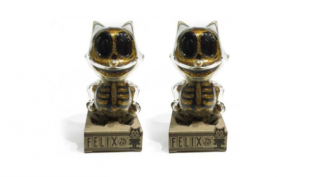 New Secret Base Felix The Cat X-Ray White H16cm Figure From Japan 