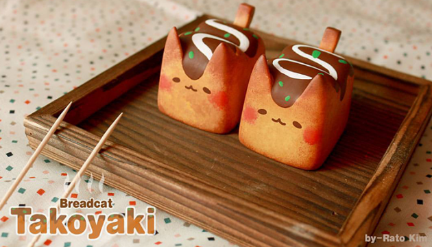 Rato Kim Takoyaki Cat