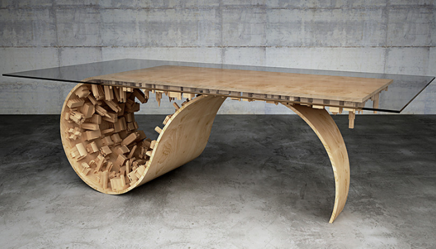 Wave City Dining Table