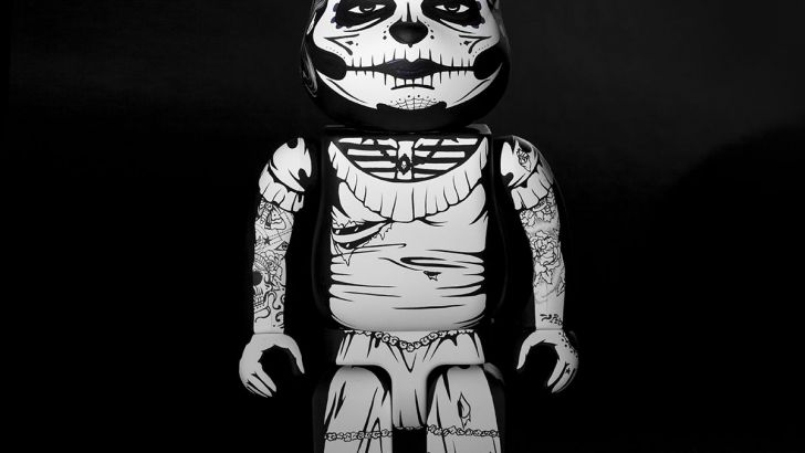 Custom Dia de los Muertos Be@rbrick by JPK