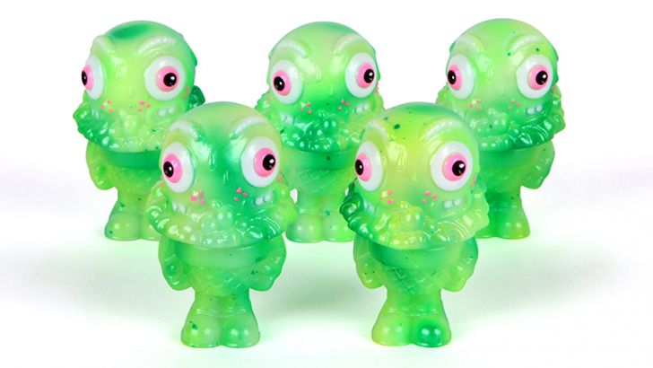 GID Green Camo Mister Melty by Buff Monster GID Green Camo Mister Melty by Buff Monster