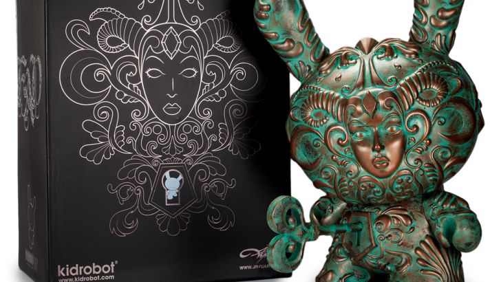 Kidrobot Exclusive "It's a F.A.D." Patina Dunny Kidrobot Exclusive "It's a F.A.D." Patina Dunny