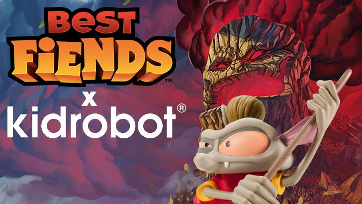 Kidrobot and Seriously to Release New Best Fiends Figure!