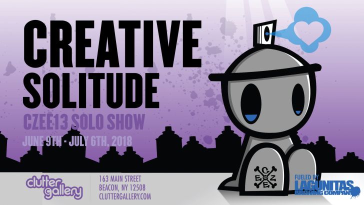 Clutter Gallery Presents: Creative Solitude. A solo show by Czee13