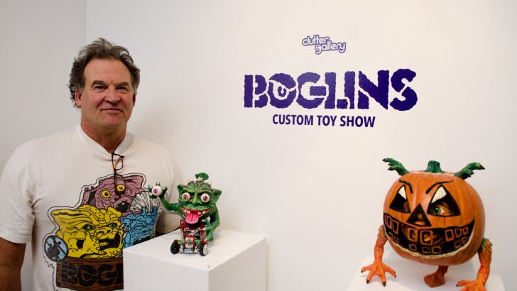 "Boglins" Custom Show round up @ Clutter Gallery!