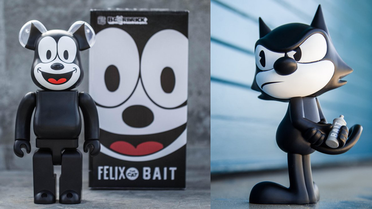 Three Felix the Cat Figures at BAIT for SDCC Three Felix the Cat Figures at BAIT for SDCC