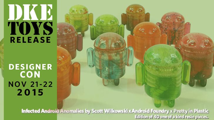 Scott Wilkowski’s “Infected Android Anamolies” for DCon! Scott Wilkowski’s “Infected Android Anamolies” for DCon!