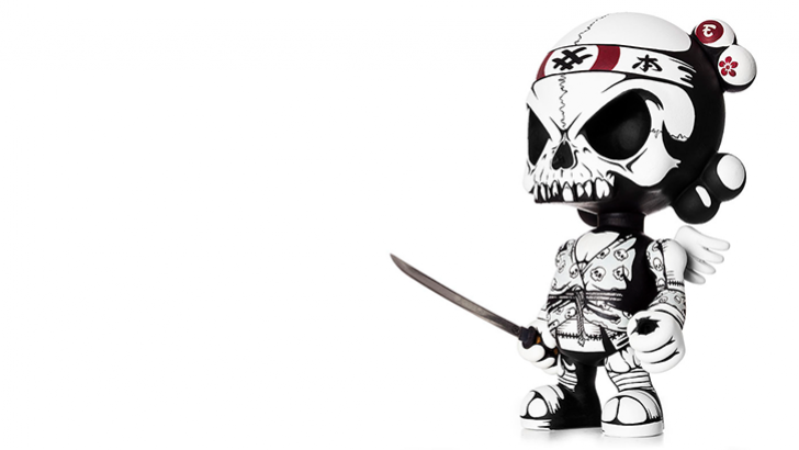 Custom Huck Gee Skullhead Ronin JPK