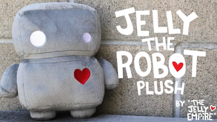 Jellybot Plush Jelly Empire Kickstarter