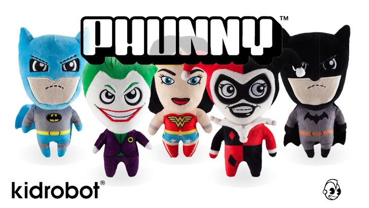 Kidrobot's DC Comics PHUNNY Coming Soon!