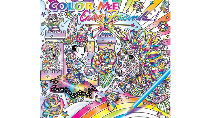 Adult Coloring Books by Lisa Frank | Clutter Magazine