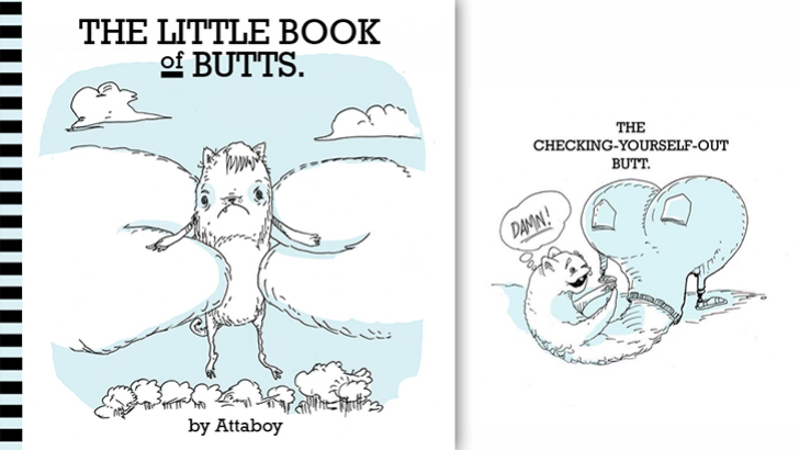 The Little Book of Butts by Attaboy The Little Book of Butts by Attaboy