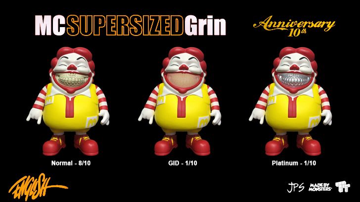 Ron English’s “MC Supersized Grin: 10th Anniversary” Release!