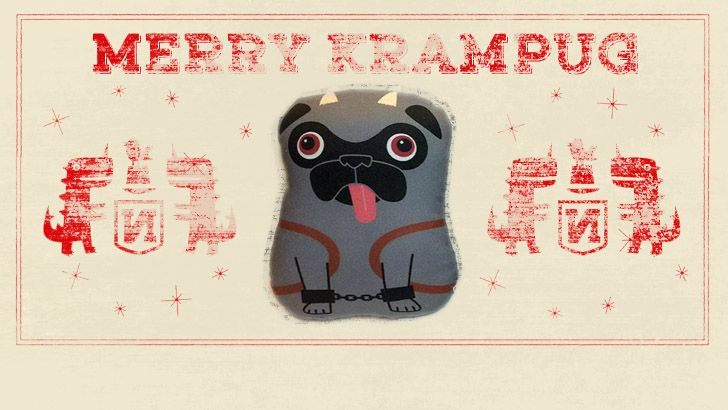 Nerfect Artistic Novelties’s “Krampug” plush for DCon!