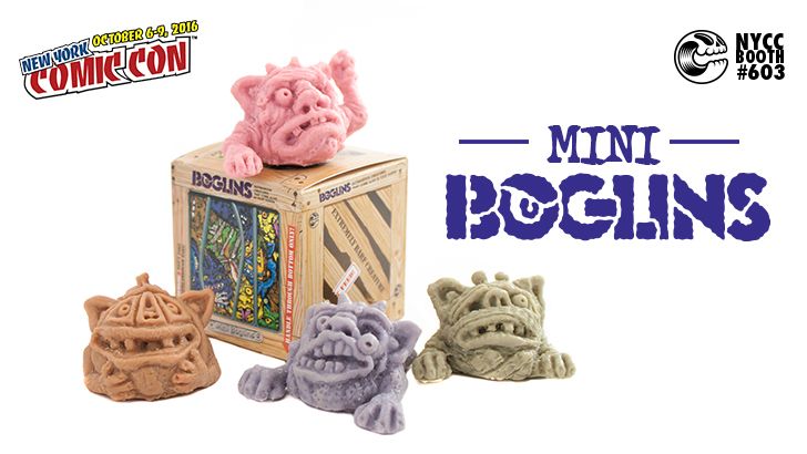 NYCC 16 EXCLUSIVE: MINI BOGLINS BLINDBOX SERIES