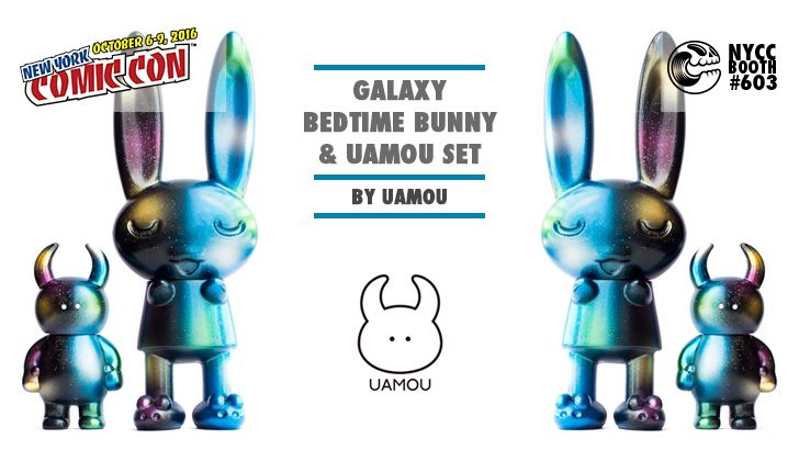 NYCC 16 EXCLUSIVE: Galaxy Bedtime Bunny & Uamou Set