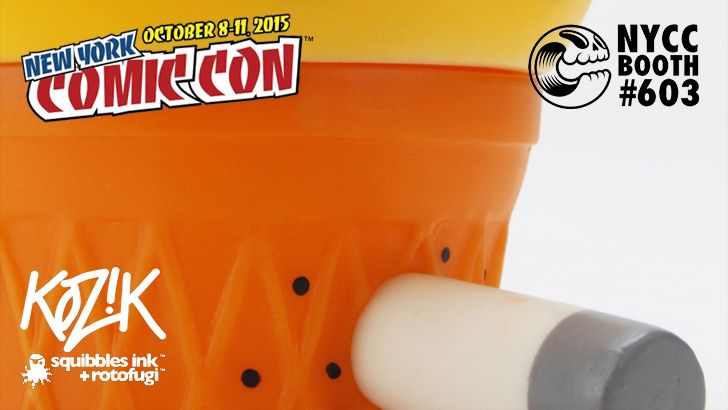 Frank Kozik's "Candy Corn Jerome" for NYCC!