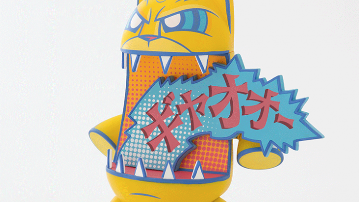 Joe Ledbetter Crazy-Catzilla for Designer Con Joe Ledbetter Crazy-Catzilla for Designer Con
