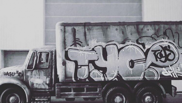 Custom TYO Graffiti Truck by DrilOne Custom TYO Graffiti Truck by DrilOne