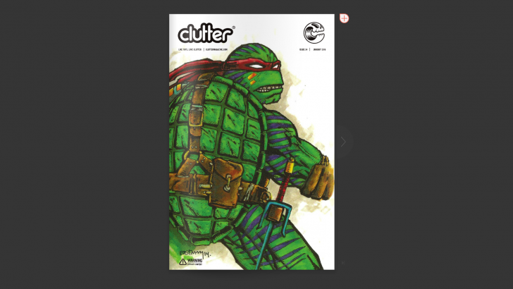Clutter Magazine Issue 34 - TMNT online