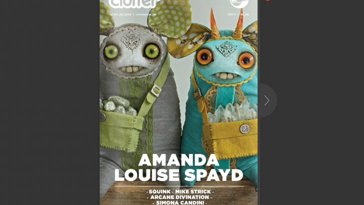 Issue 40 online for FREE now! Cover Artist Amanda Louise Spayd!