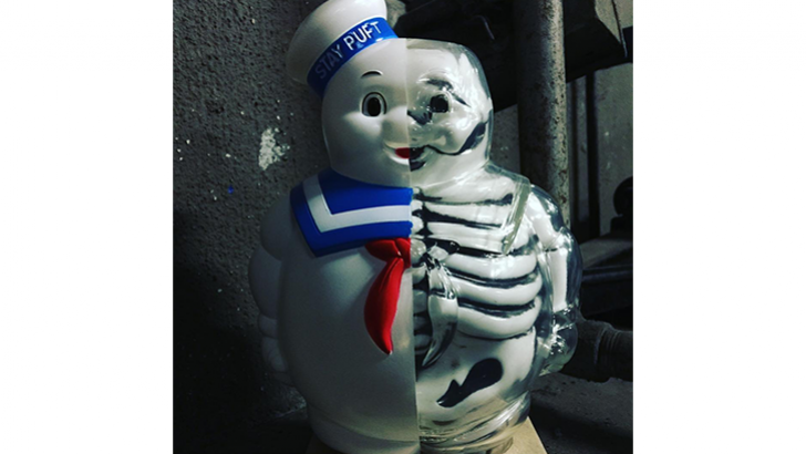 Stay Puft Sofubi Secret Base Marshmallow Man