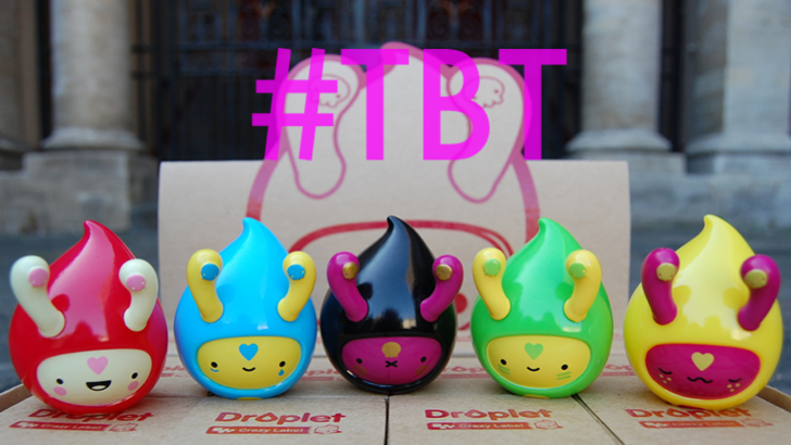 Droplets blindbox Droplets vinyl toys