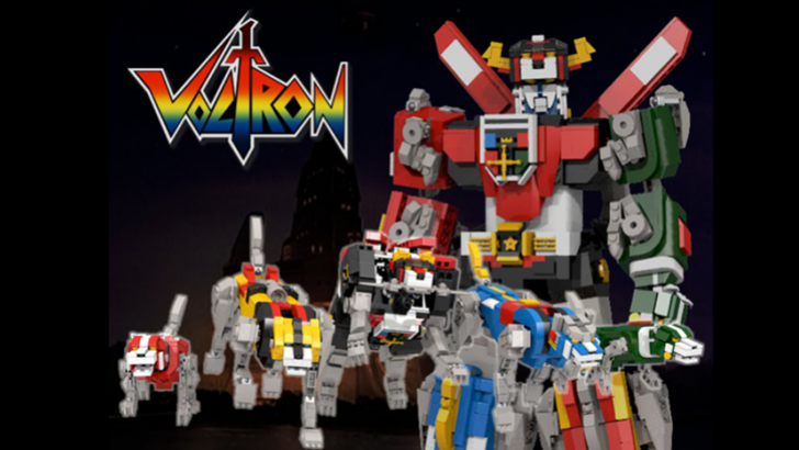 Voltron Lego set LEGO Voltron
