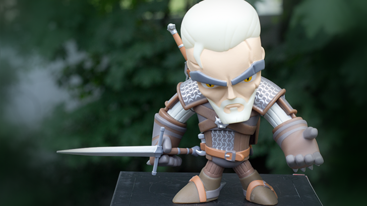 Jinx Vinyl Geralt Jinx Geralt Figure