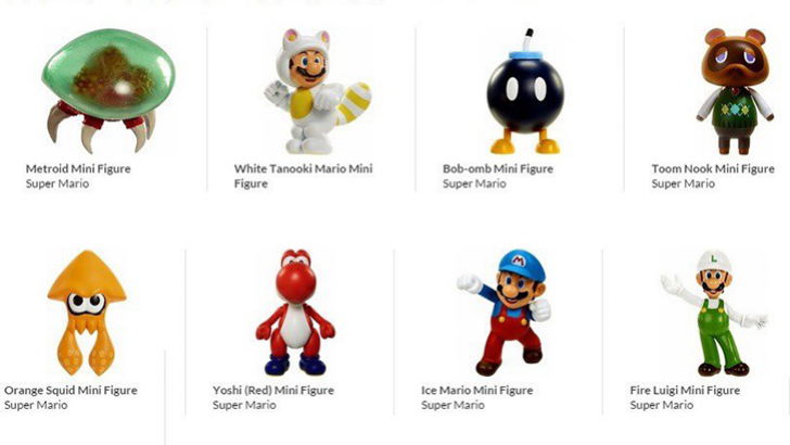 world of nintendo mini figures