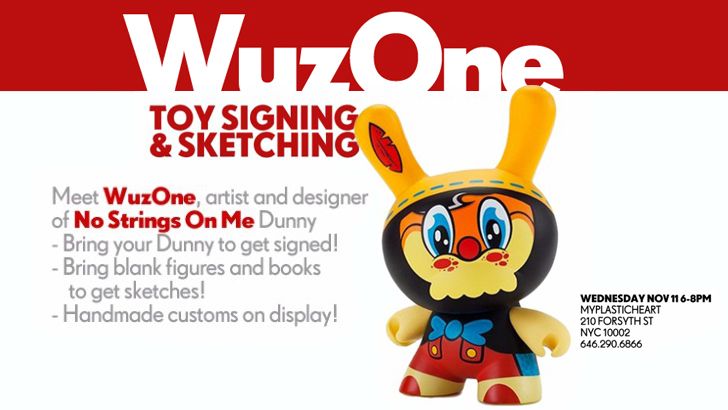 WuzOne comes to myplasticheart!